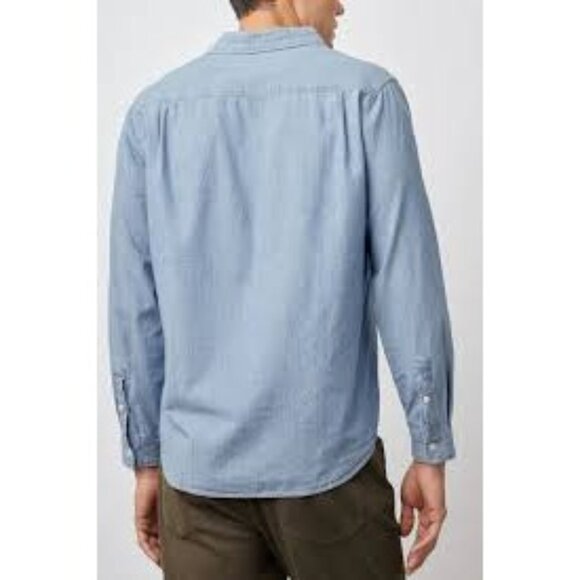 Rails Colton Denim Chambray in Medium Vintage Wash - Picture 3 of 5